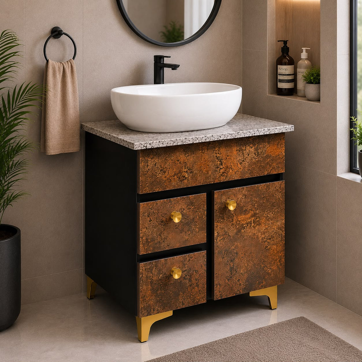HDHMR COPPER STYLE VANITY 20*16